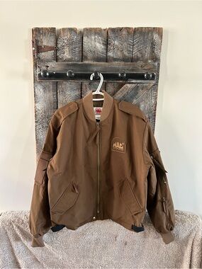 Men's MAC Tools Brown Work Bomber Jacket